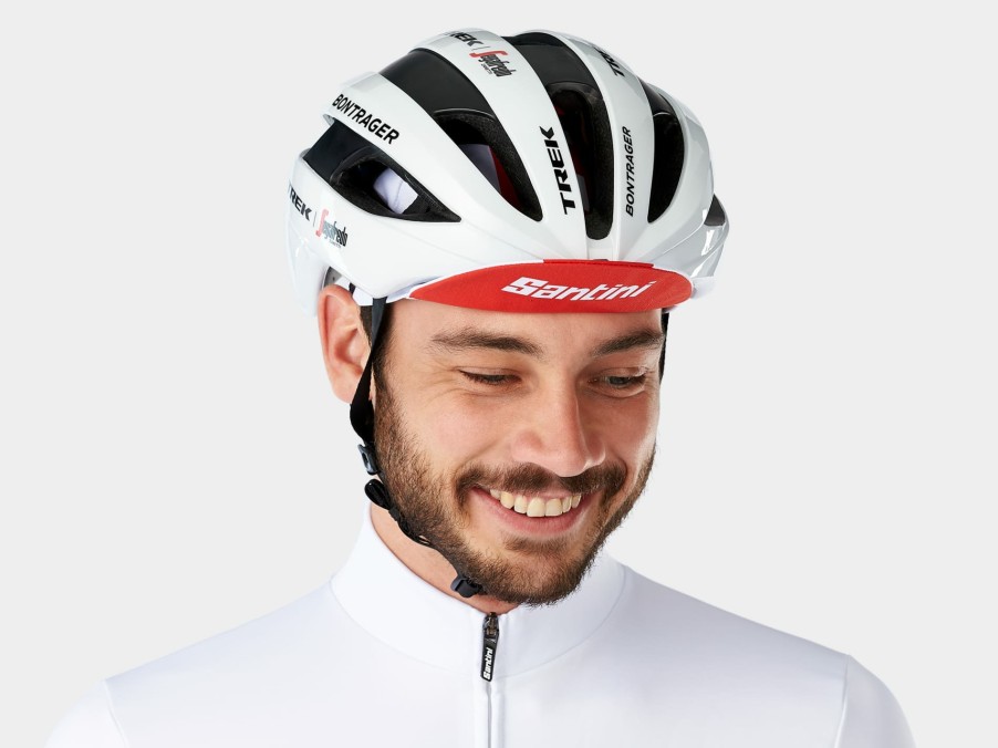 Kleding Trek Accessoires | Santini Trek-Segafredo Team Koerspet White/Red