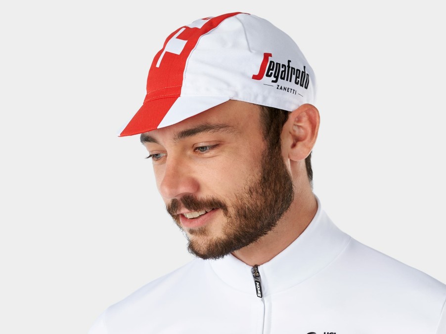 Kleding Trek Accessoires | Santini Trek-Segafredo Team Koerspet White/Red