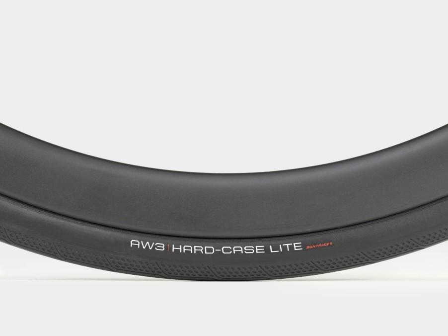 Uitrusting Trek Banden | Bontrager Aw3 Hard-Case Lite Fietsband Black