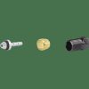 Uitrusting Trek Remmen & remgrepen | Promax D-Plug Type Brake Hose Fitting Kit Silver/Gold