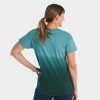 Kleding Trek T-shirts | Trek Fade Women'S T-Shirt Dark Teal