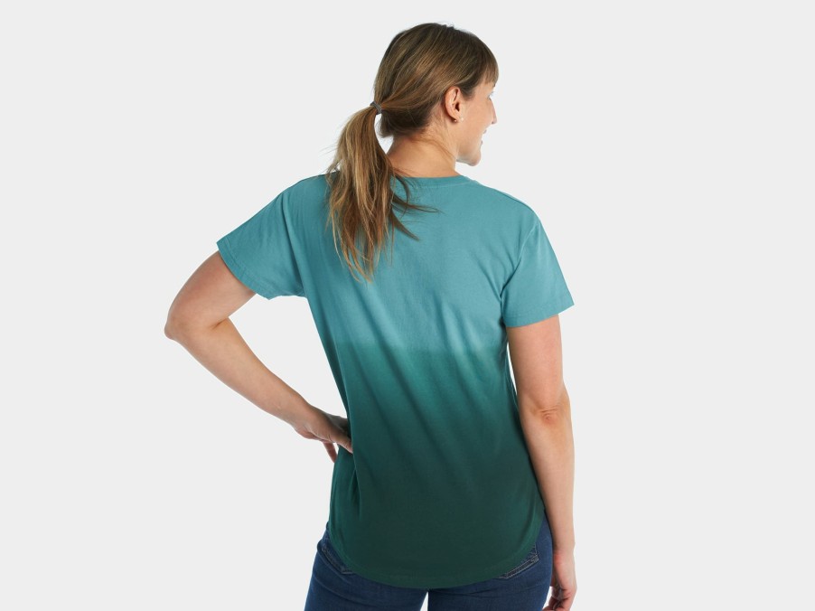 Kleding Trek T-shirts | Trek Fade Women'S T-Shirt Dark Teal