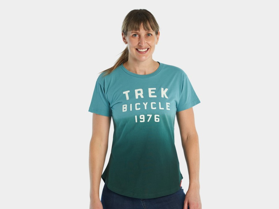 Kleding Trek T-shirts | Trek Fade Women'S T-Shirt Dark Teal