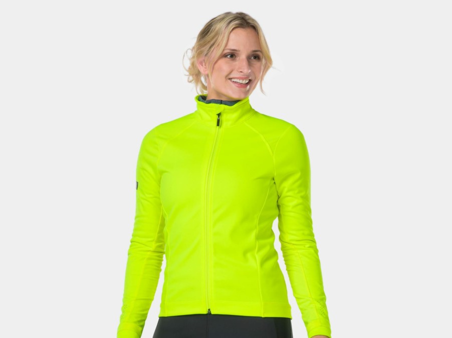 Kleding Trek Fietsjacks & fietsvesten | Bontrager Velocis Softshell Dames Fietsjack