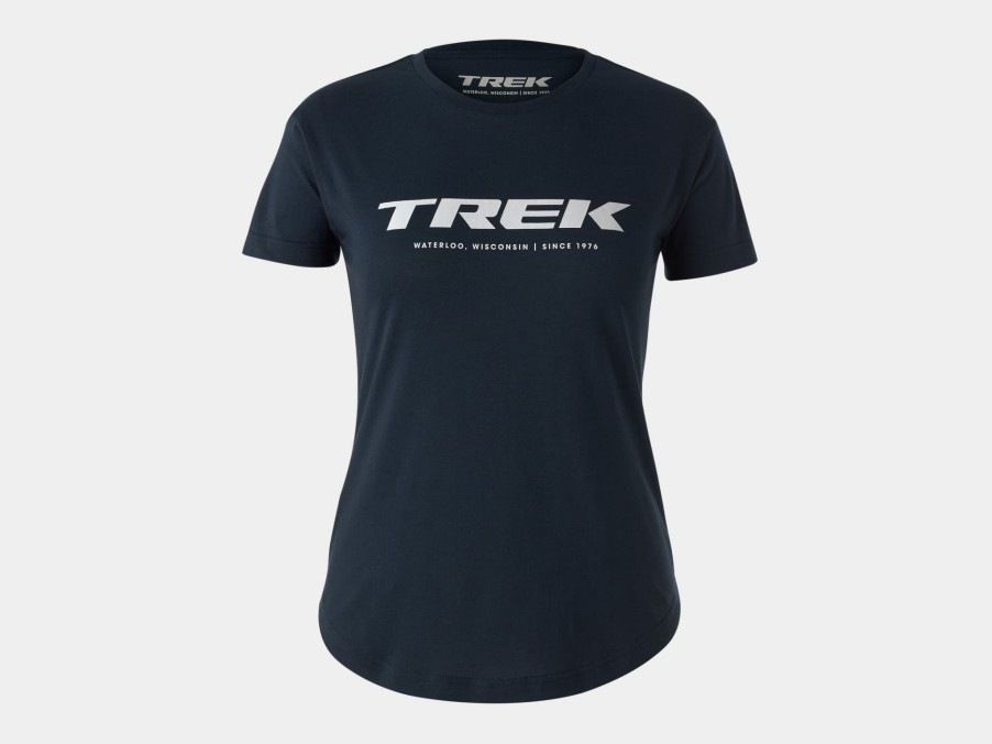 Kleding Trek T-shirts | Trek Original Dames T-Shirt Navy