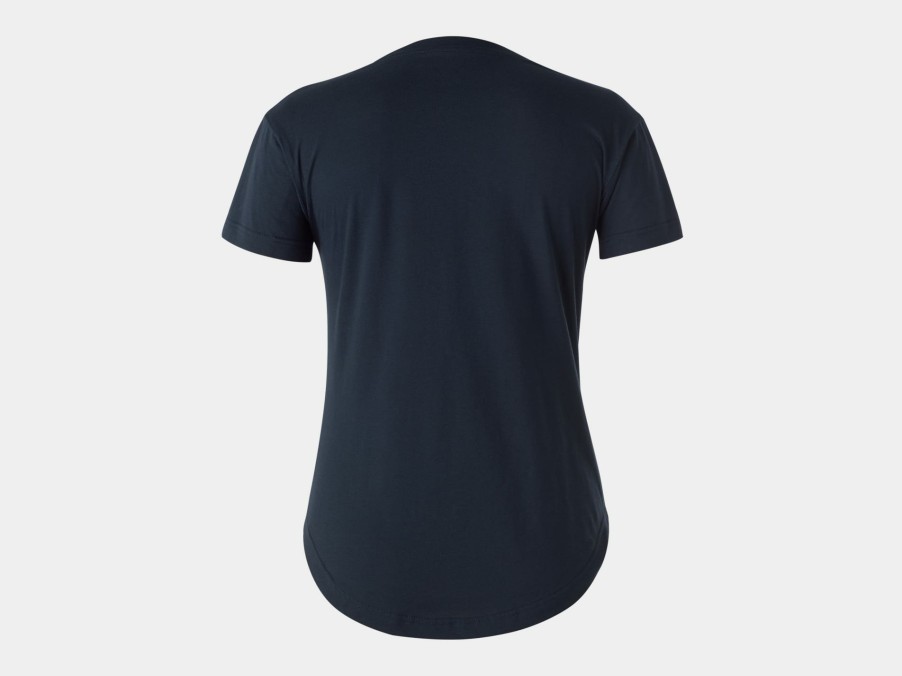 Kleding Trek T-shirts | Trek Original Dames T-Shirt Navy