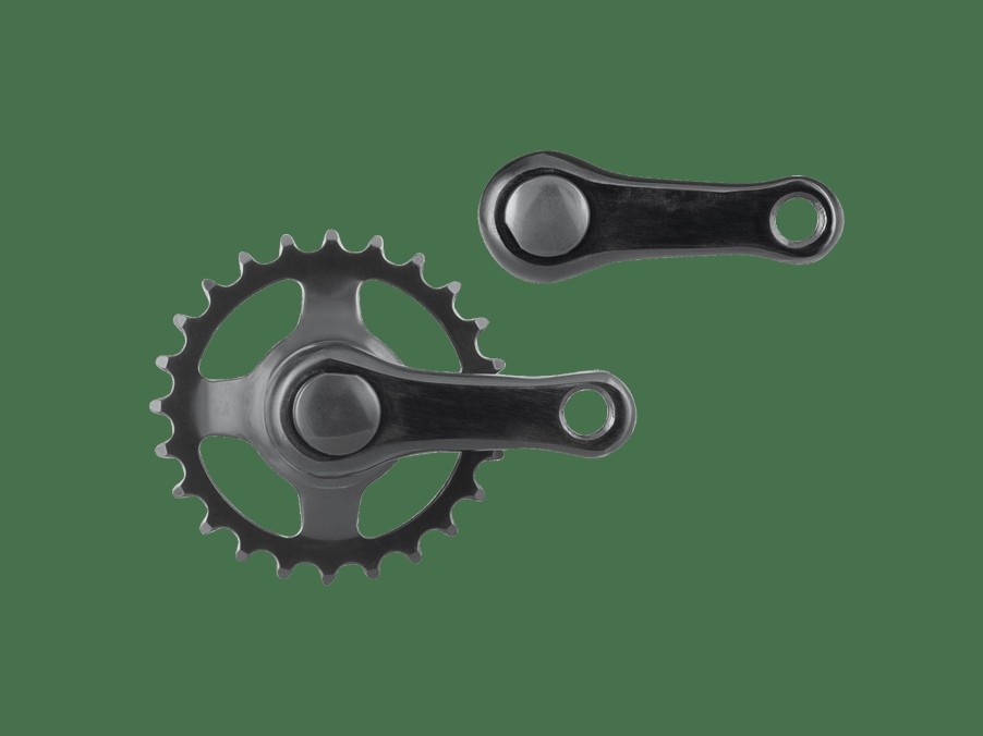 Uitrusting Trek | Trek Wheel Top Alloy Kids' Cranks Black