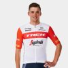 Kleding Trek Teamkleding | Santini Trek-Segafredo Team Replica Fietsshirt Heren White/Red