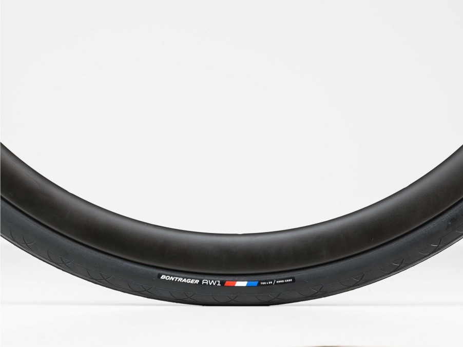 Uitrusting Trek Banden | Bontrager Aw1 Hard-Case Raceband Black