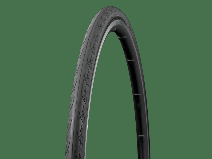 Uitrusting Trek Banden | Bontrager Aw1 Hard-Case Lite Raceband Black