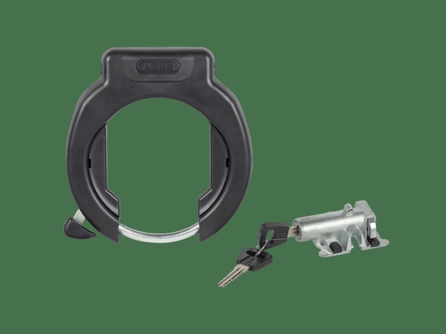 Uitrusting Trek Fietssloten | Abus Ring Lock 4750Xl R & Rib Battery Lock Bes3 Dt3 T82 Black