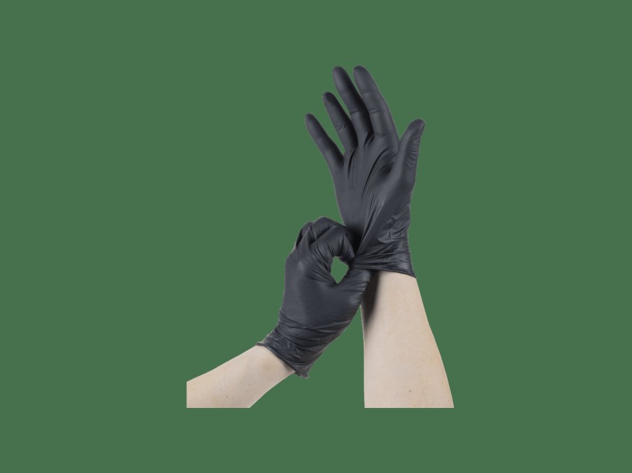 Uitrusting Trek Gereedschap & onderhoud | Basic Synguard Nitrile Gloves Black