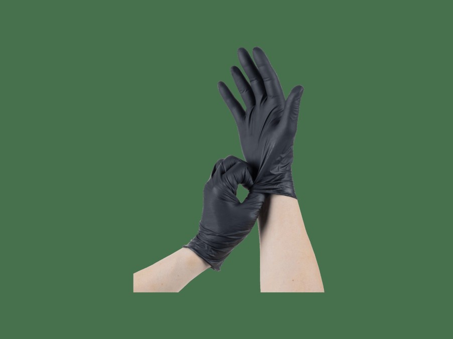 Uitrusting Trek Gereedschap & onderhoud | Basic Synguard Nitrile Gloves Black