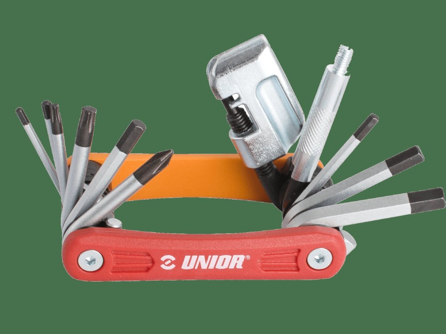 Uitrusting Trek Gereedschap & onderhoud | Unior Multitool Euro13 Red/Orange