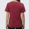 Kleding Trek T-shirts | Trek Dames-T-Shirt Solid Charcoal