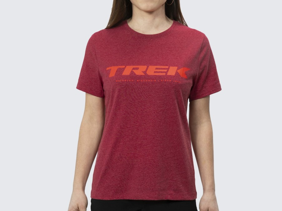 Kleding Trek T-shirts | Trek Dames-T-Shirt Solid Charcoal