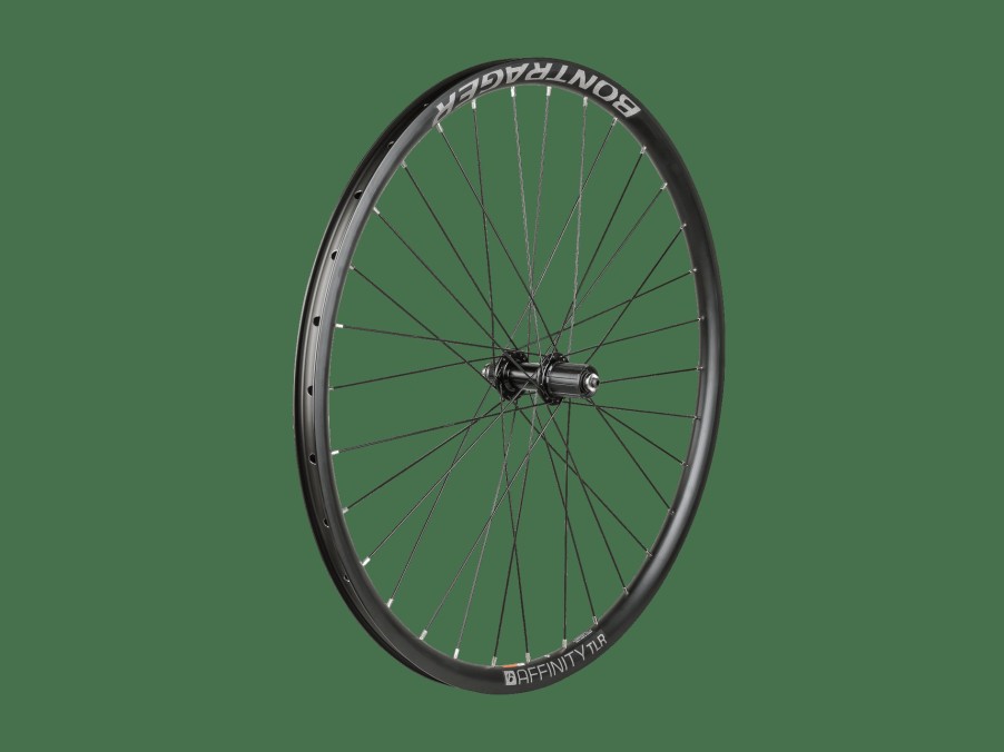 Uitrusting Trek Wielen | Bontrager Affinity Tlr Centerlock Disc 32-Spaaks 700C Racewiel Black