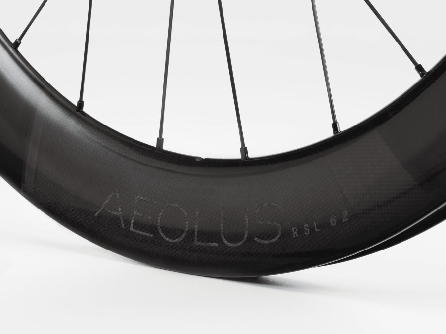 Uitrusting Trek Wielen | Bontrager Aeolus Rsl 62 Tlr Disc Racewiel Black