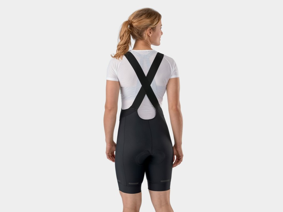 Kleding Trek Broeken & broeken met bretels | Trek Solstice Dames-Bibshort Black