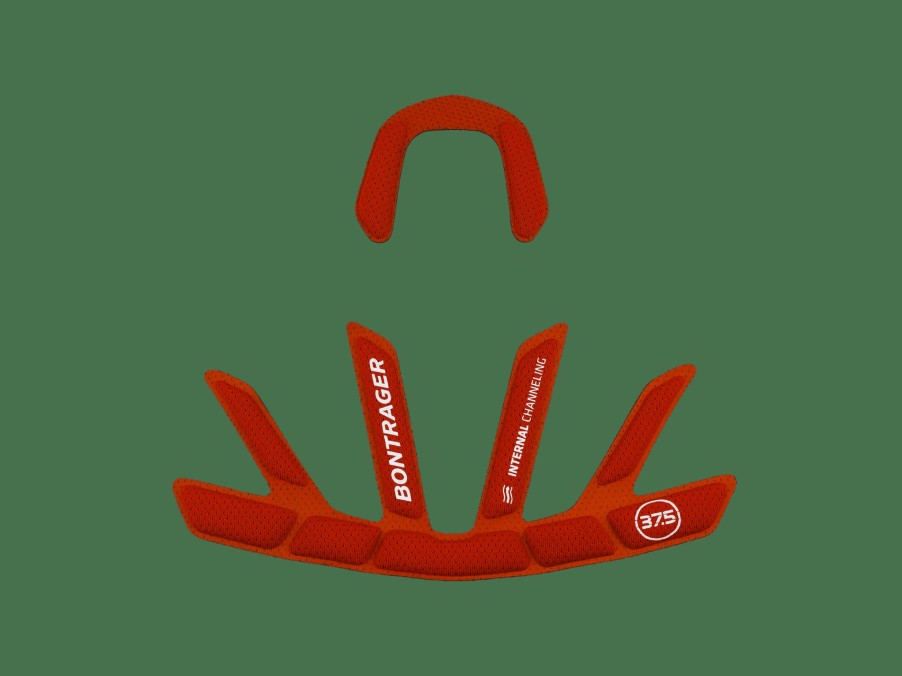 Kleding Trek Helmaccessoires | Bontrager Velocis Mips Fietshelm Voeringskit Red