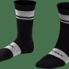 Kleding Trek Accessoires | Trek Race Crew Cushioned Merino Wool Cycling Sock