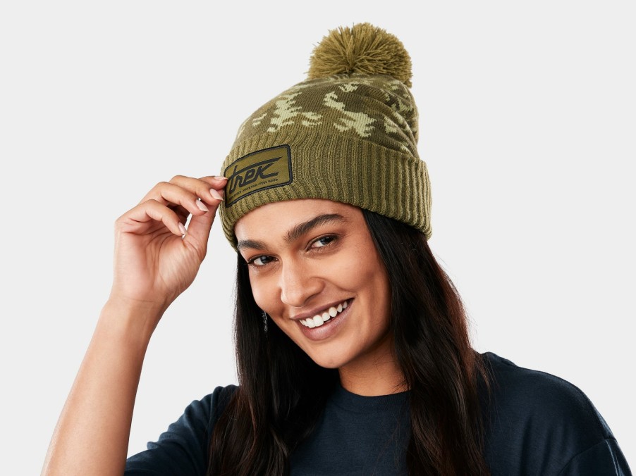 Kleding Trek Vrijetijdskleding | Trek Fraser Fir Beanie Olive