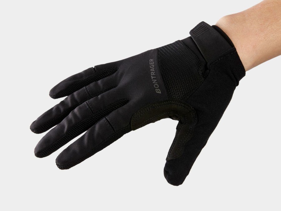 Kleding Trek Accessoires | Bontrager Circuit Full Finger Twin Gel Damesfietshandschoen Black