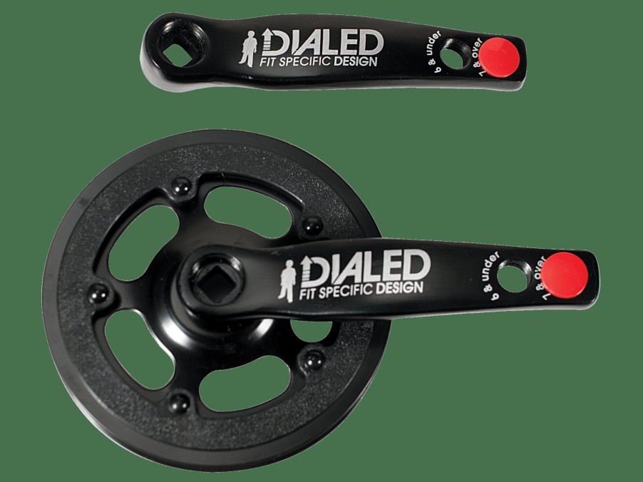 Uitrusting Trek Aandrijving | Trek Dialed 24" Kids' Crankset Black