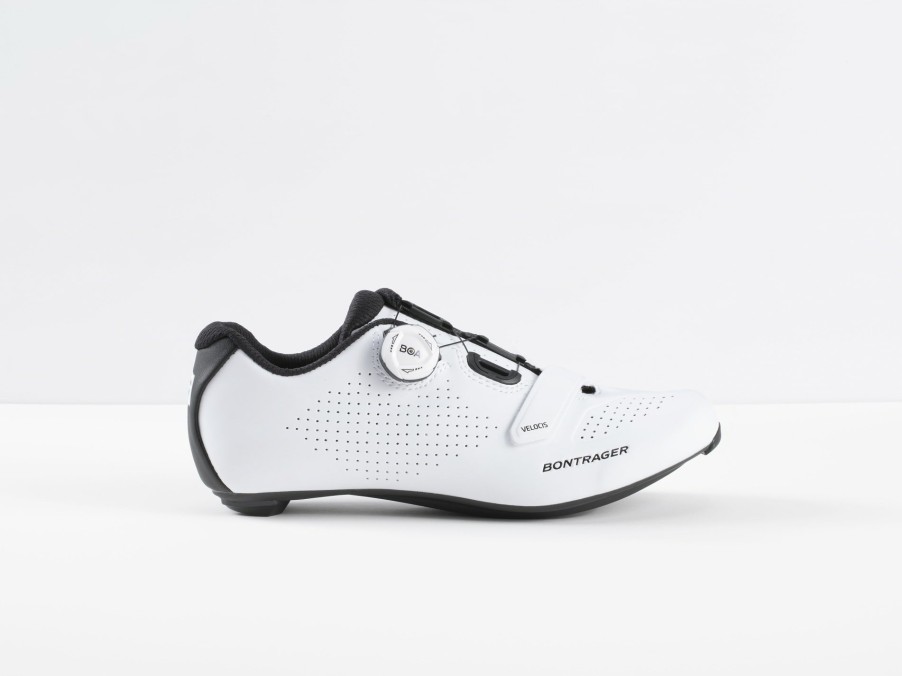 Kleding Trek Racefietsschoenen | Bontrager Velocis Damesraceschoenen White