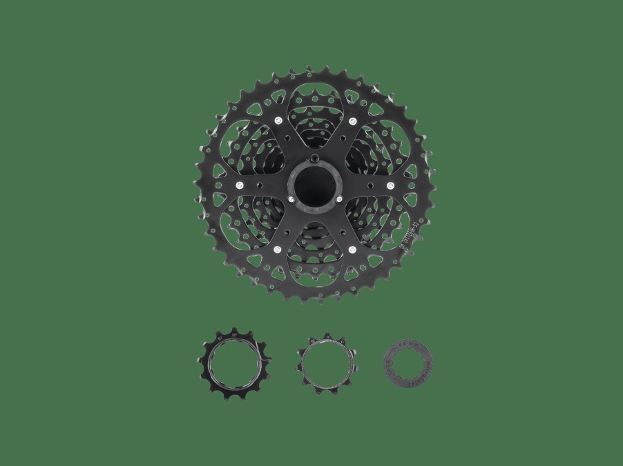 Uitrusting Trek Aandrijving | Microshift Advent H-Series Cs-H093 9-Speed Cassettes Black