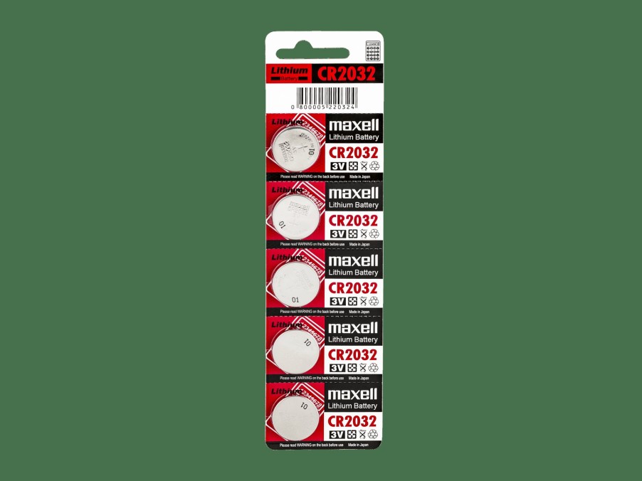 Uitrusting Trek Fietscomputers | Bontrager Cr2032 Computer Battery 5-Pack