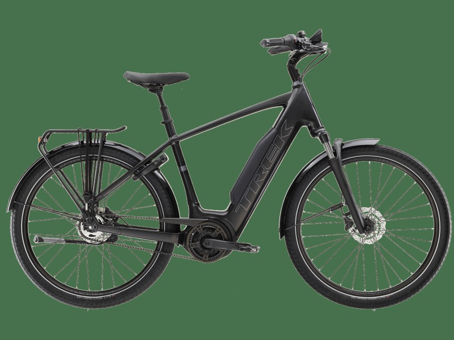 E-Bikes Trek | District+ 4 Trek Black Satin