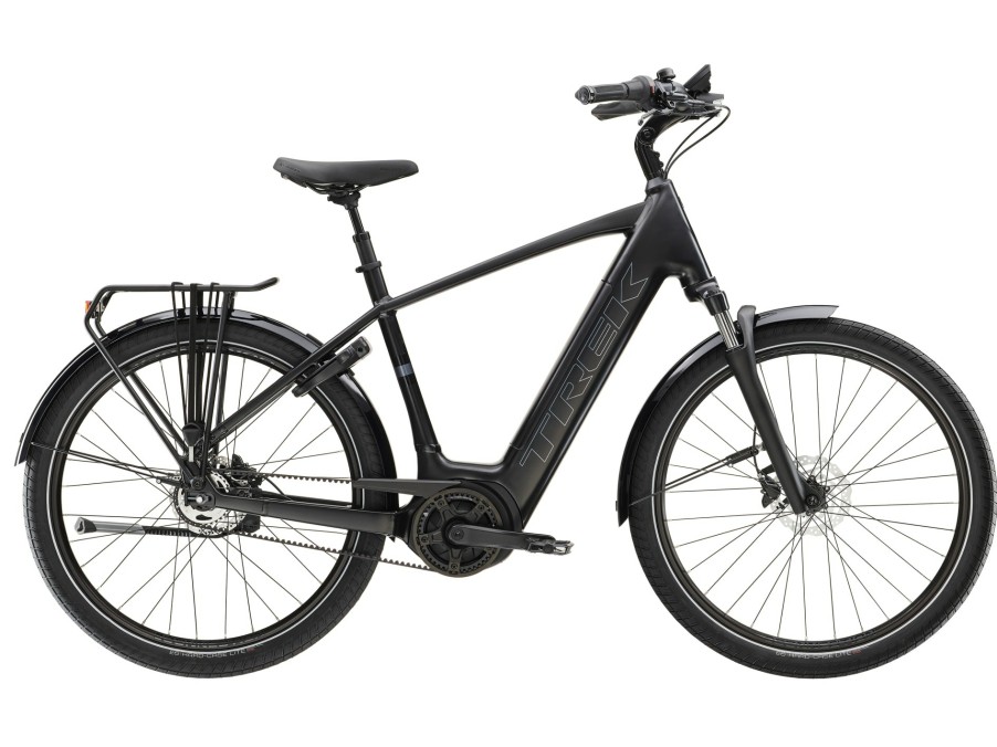 E-Bikes Trek | District+ 4 Trek Black Satin