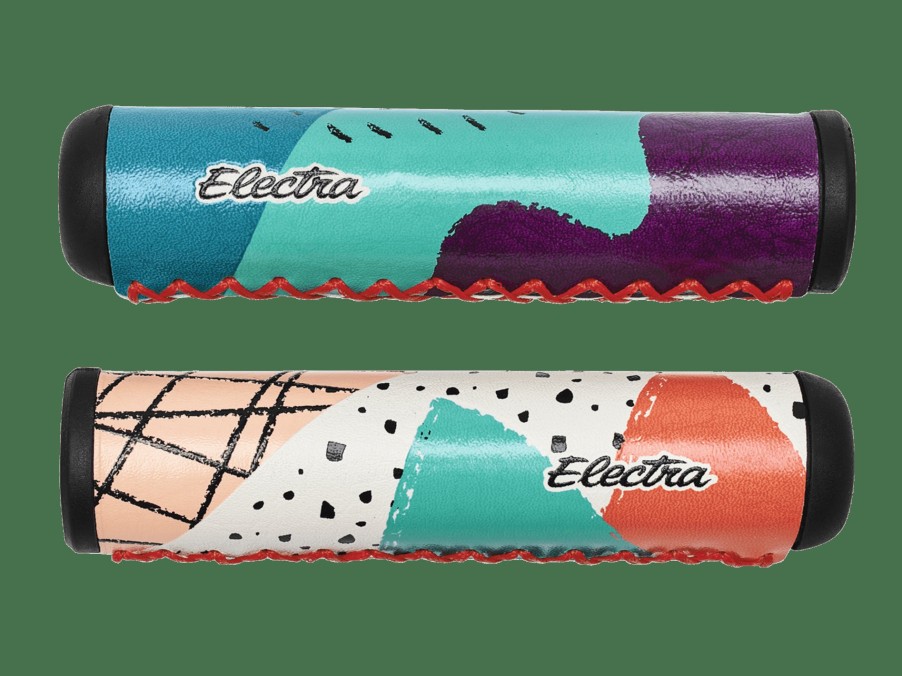 Uitrusting Trek Handvatten & stuurlint | Electra Miami Rubber Handvatten Cream