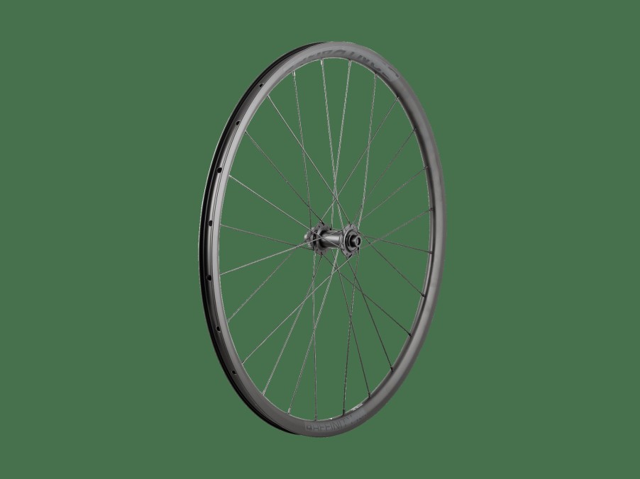 Uitrusting Trek Wielen | Bontrager Affinity Tlr Centerlock Disc 24-Spaaks 700C Racewiel Black