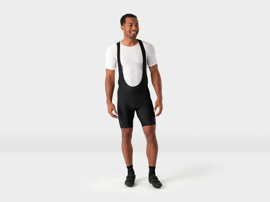 Kleding Trek Broeken & broeken met bretels | Trek Solstice Bibshort Black