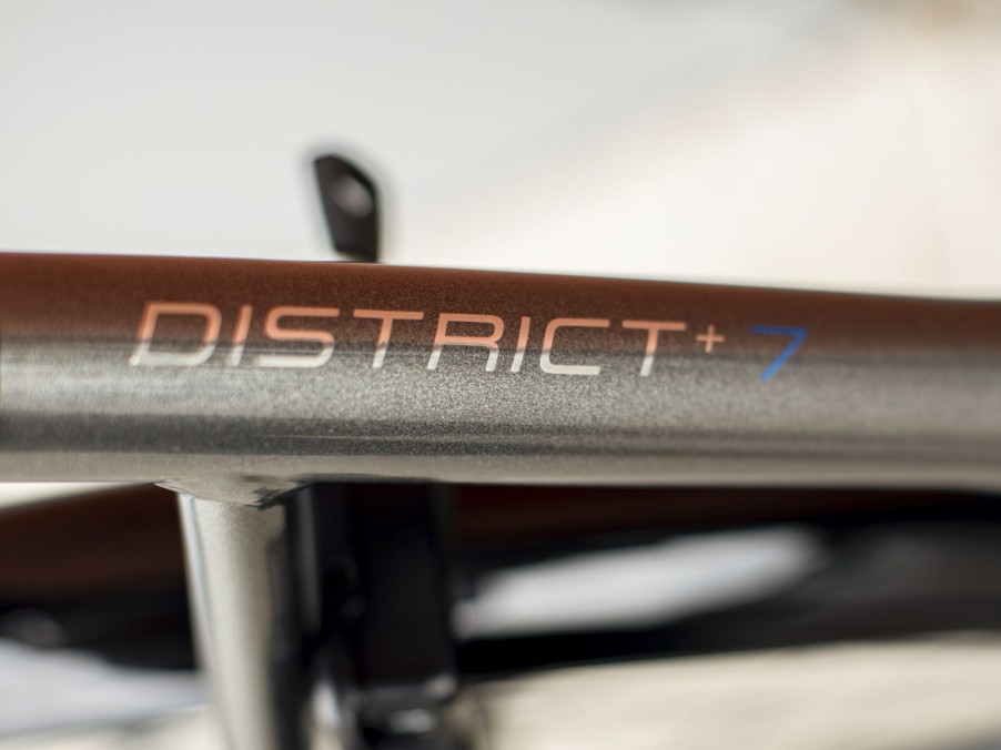 E-Bikes Trek | District+ 7 Lowstep Anthracite