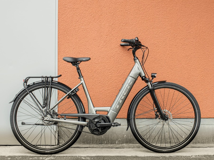 E-Bikes Trek | District+ 7 Lowstep Anthracite