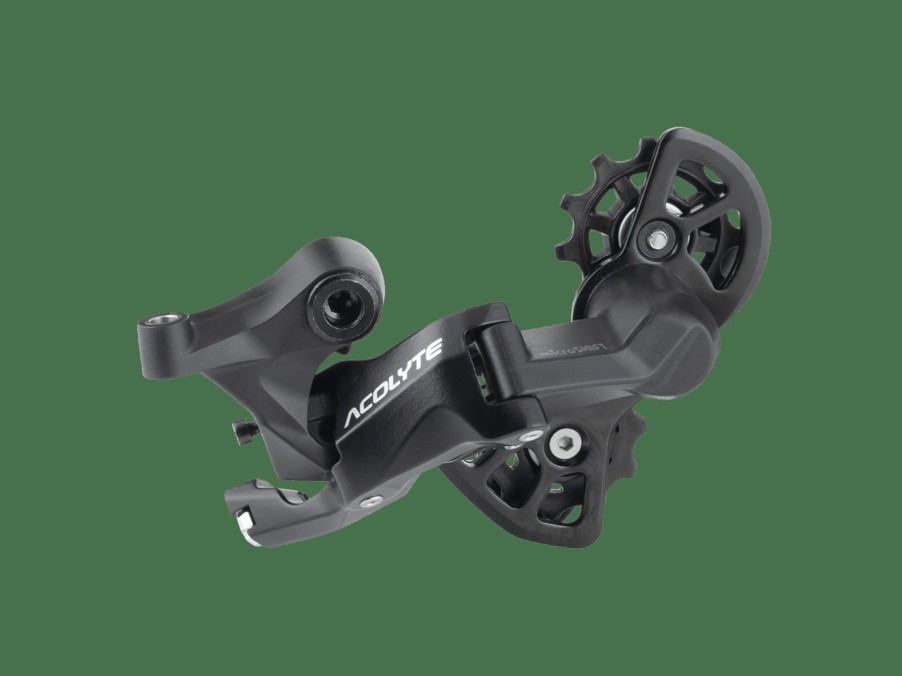 Uitrusting Trek Aandrijving | Microshift Acolyte Speed Super Short Cage Rd-M5180S 8-Speed Rear Derailleur Black