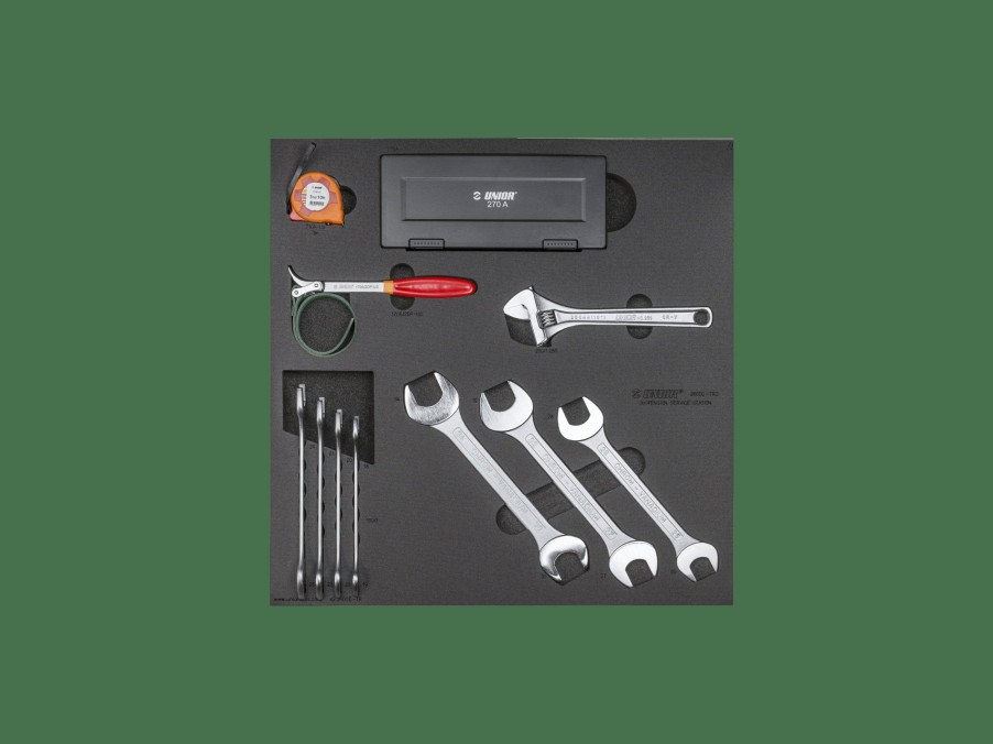 Uitrusting Trek Gereedschap & onderhoud | Unior Suspension Bench Drawer - 2 Tool Tray Set Black