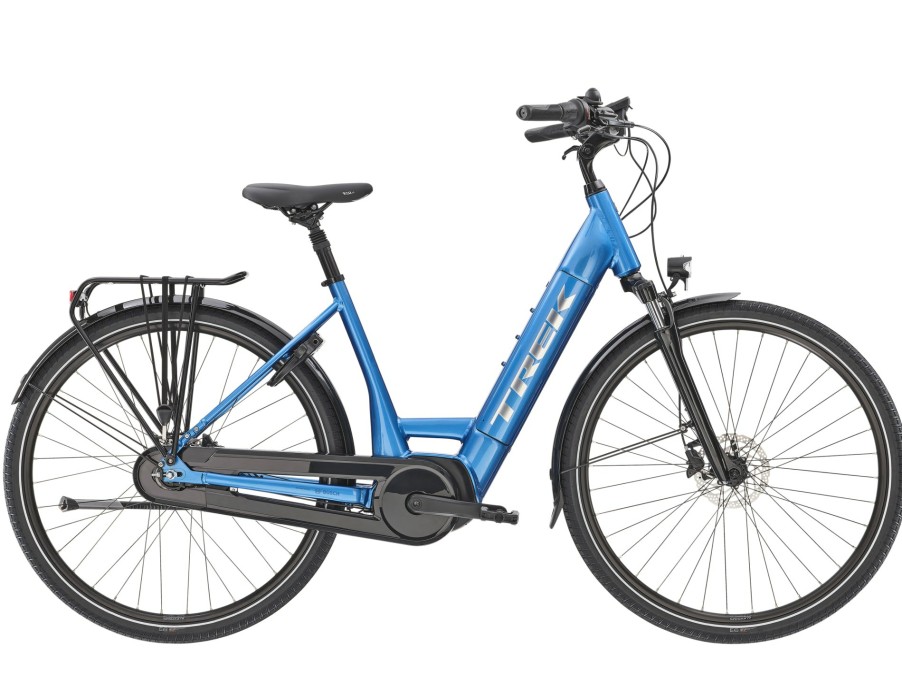 E-Bikes Trek | District+ 6 Lowstep 400Wh