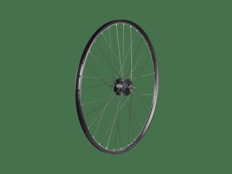 Uitrusting Trek Wielen | Bontrager Connection Dynamo Centerlock 700C Wheel Black