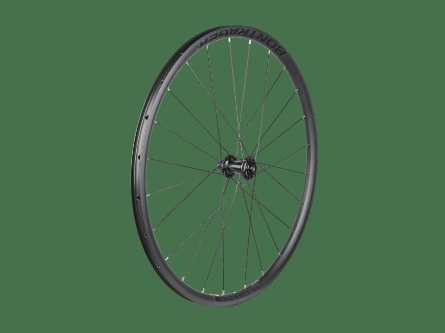 Uitrusting Trek Wielen | Bontrager Affinity Tlr Centerlock Disc 24-Spaaks 700C Racewiel Black/Dark Grey