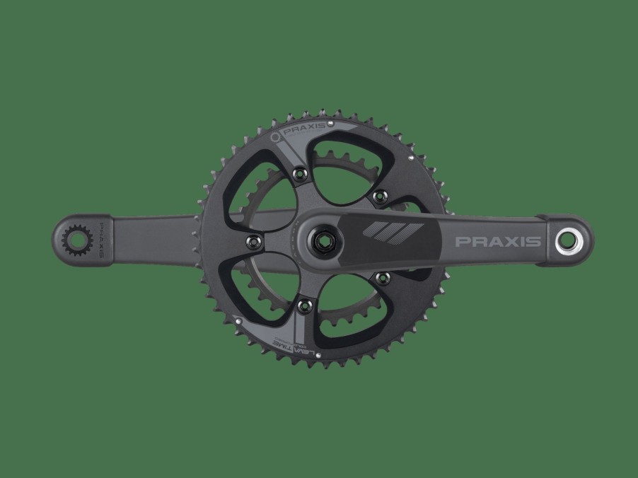 Uitrusting Trek Aandrijving | Praxis Carbon Road Crankset For Domane+ Lt Black