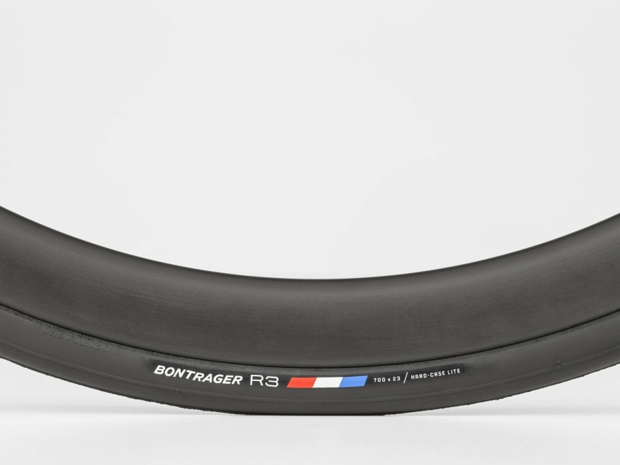 Uitrusting Trek Banden | Bontrager R3 Hard-Case Lite Raceband Black