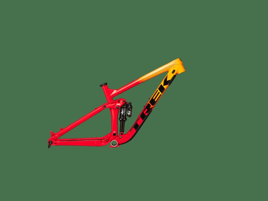 Mountainbike Trek | Remedy Al Frameset Marigold To Radioactive Red Fade