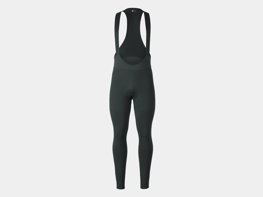 Kleding Trek Lange broeken | Bontrager Circuit Thermal Lange Fietsbroek Met Bretels Black