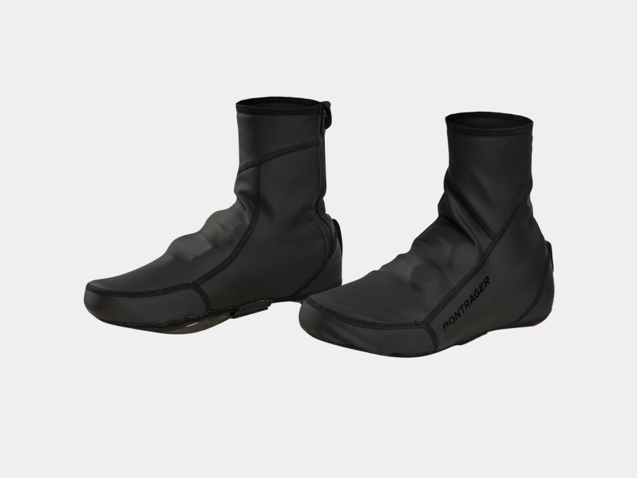 Kleding Trek Accessoires | Bontrager Halo S1 Softshell Overschoenen Black