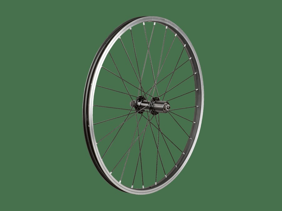 Uitrusting Trek Wielen | Trek Kids' 28 Hole 24" Wheel Black/Silver