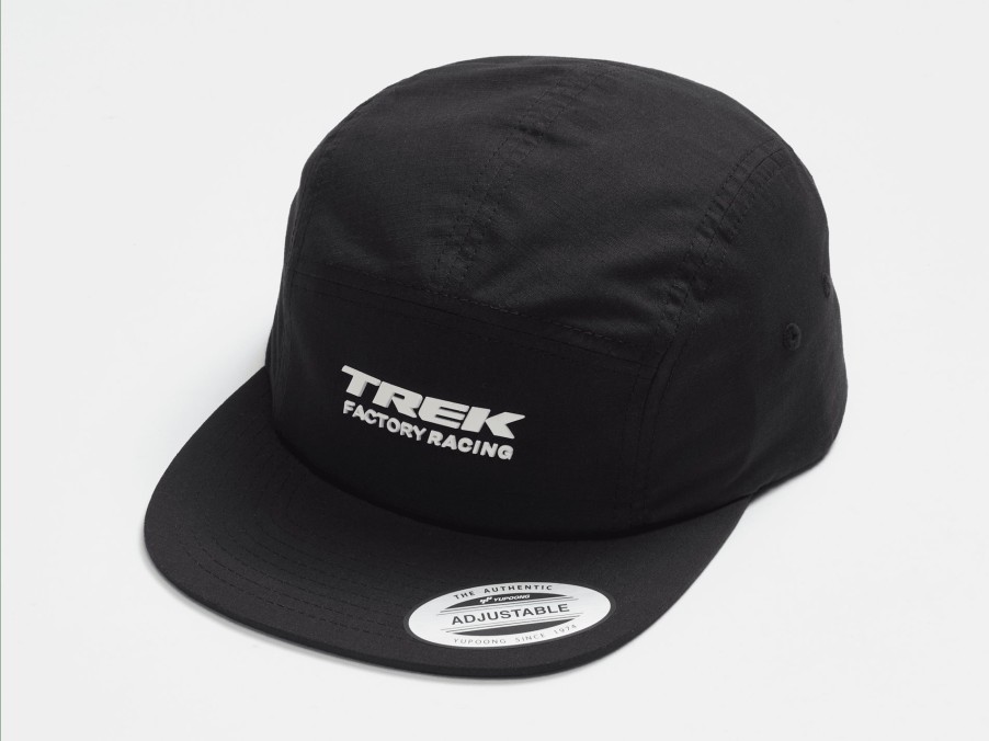 Kleding Trek Vrijetijdskleding | 100% Trek Factory Racing 5 Panel Cap Black